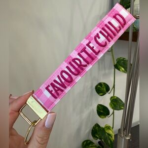 Funny keychain wristlet